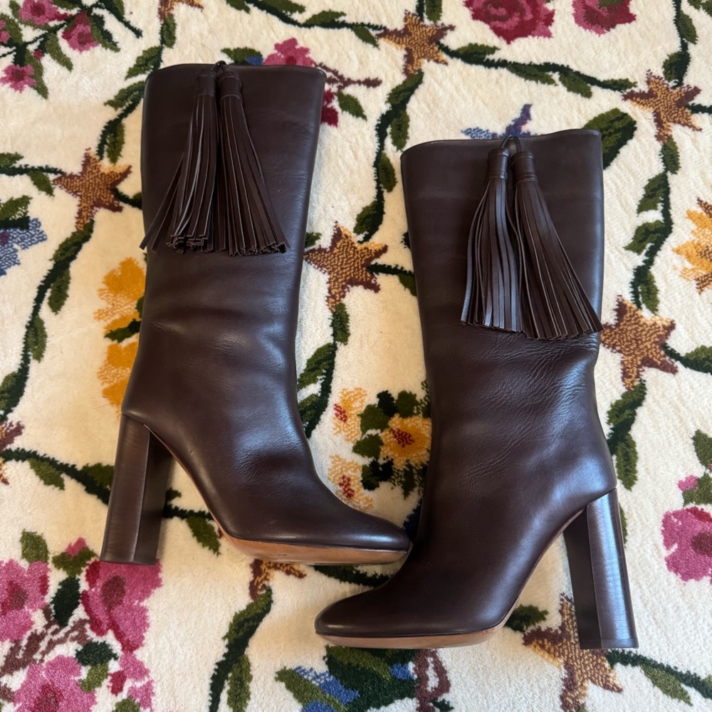 NWOT Chloe Knee High Leather Boots